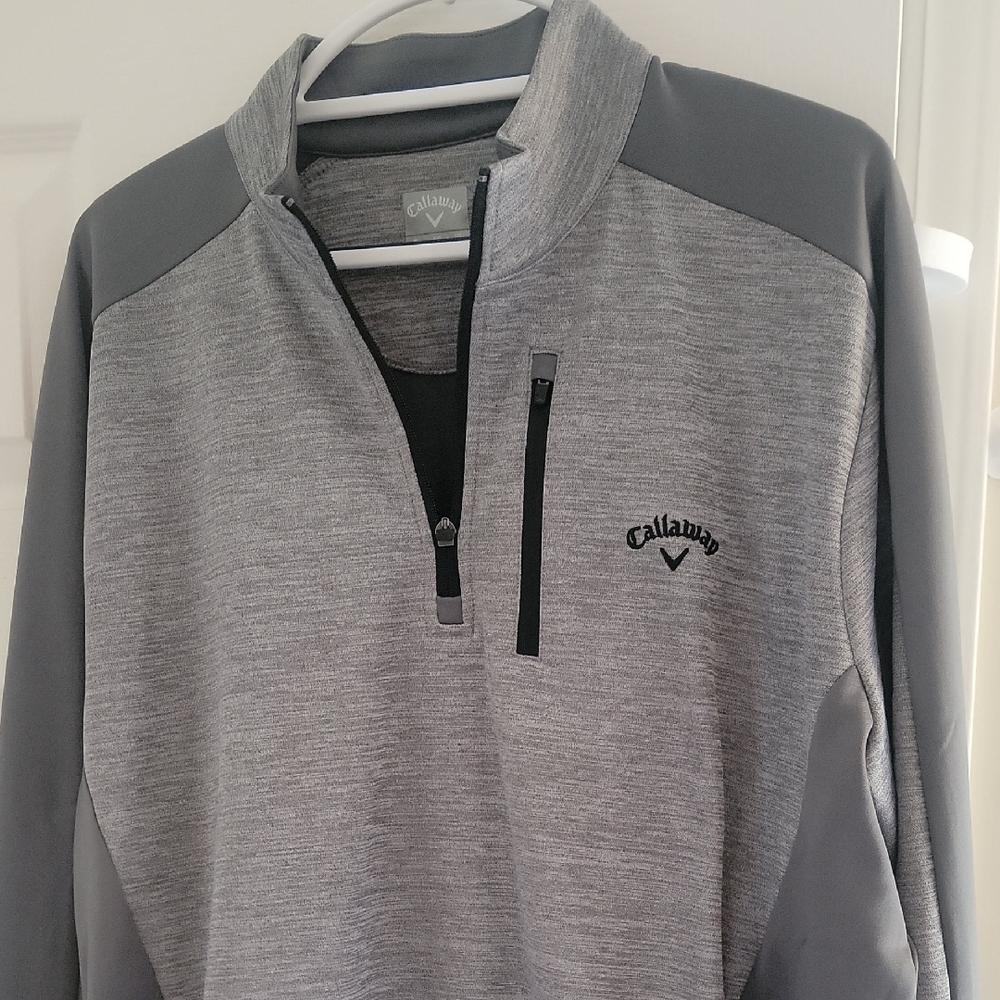 Callaway Gray Quarter-Zip Jacket - image 3